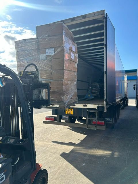 Our very first load of secure destruction!